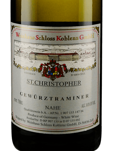 St. Christopher Gewürztraminer