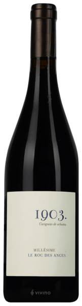 Le Roc des Anges 1903 Carignan de Schistes