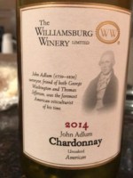The Williamsburg Winery John Adlum Chardonnay