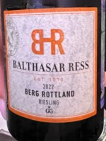 Balthasar Ress Berg Rottland Riesling GG Trocken