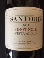 Sanford Vista Al Rio Pinot Noir
