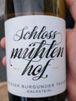 Schlossmühlenhof Weisser Burgunder Trocken Kalkstein