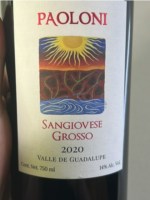 Sangiovese Grosso