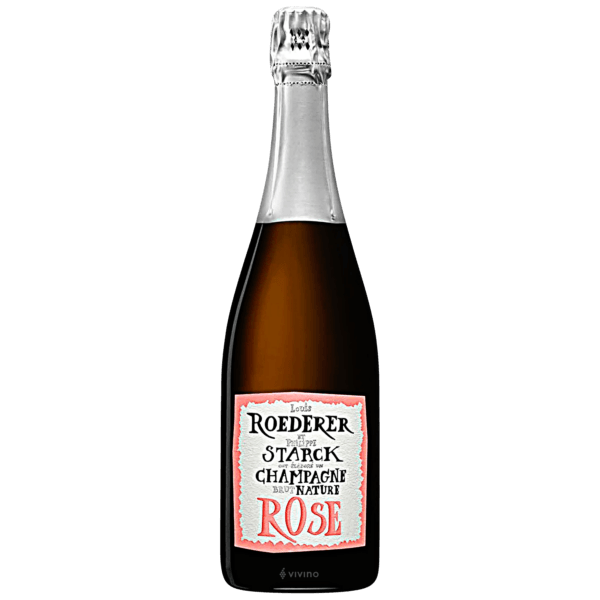 Louis Roederer Brut Nature Rosé Champagne (Philippe Starck
