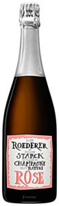 Louis Roederer Brut Nature Rosé Champagne (Philippe Starck) N.V.