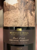 Mission Hill Family Estate Red Creek Organic Merlot