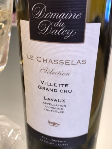 Domaine du Daley Le Chasselas Sélection Grand Cru | Vivino