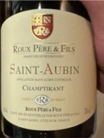 Roux Père & Fils Saint-Aubin 'Champtirants' Blanc