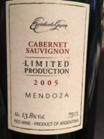 Escorihuela Gascón Limited Production Cabernet Sauvignon