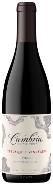 Cambria Syrah Tepusquet Vineyard