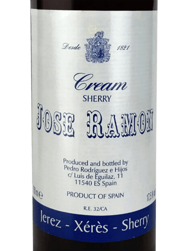 N.V. Pedro Rodriguez e Hijos Jose Ramon Cream Sherry | Vivino English