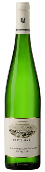 Fritz Haag Brauneberger Juffer Sonnenuhr Riesling Kabinett