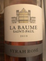Domaine de la Baume Saint-Paul Syrah Rosé