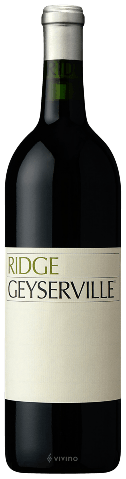 ワイン Ridge 2004 California Geyserville 2004 Geyserville - Ridge Vineyards