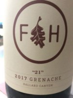 Folded Hills 21 Grenache