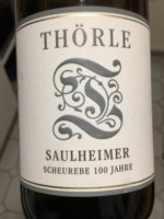 Thörle Saulheimer Scheurebe 100 Jahre