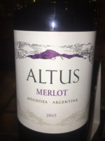 Bodega Altus Merlot