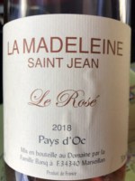 La Madeleine Saint Jean Le Rosé