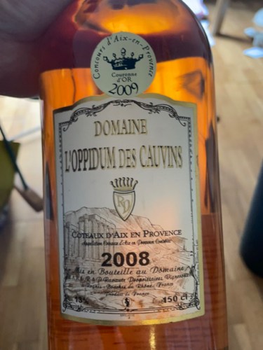 L Oppidum Des Cauvins Coteaux D Aix En Provence Rose Vivino