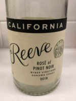 Reeve Bybee Vineyard Rosé of Pinot Noir
