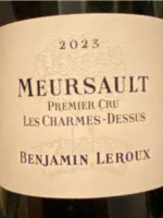 Meursault 1er Cru 'Les Charmes Dessus'