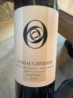 O'Shaughnessy Zinfandel