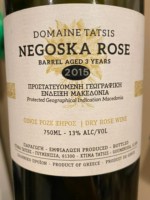 Tatsis Barrel Aged Negoska Rosé