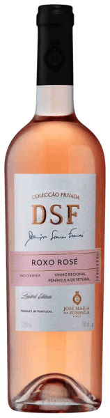 Vinho José Maria da Fonseca Rosé Suave Portugal Domingos Soares Franco Colecção Privada Moscato 2020 750ml