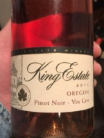 King Estate Vin Gris Pinot Noir