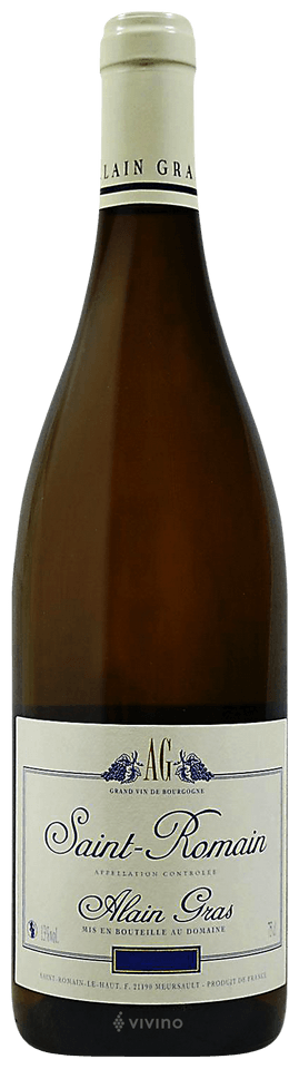 Alain Gras Saint-Romain Blanc | Vivino English
