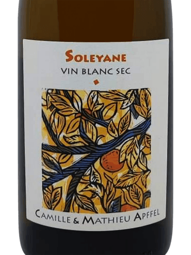 Mathieu Apffel Soleyane Blanc Sec | Vivino English