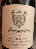 Bergström Arcus Vineyard Pinot Noir