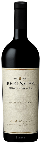 Beringer Single Vineyard Pauli Cabernet Sauvignon
