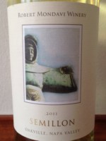 Robert Mondavi Winery Sémillon