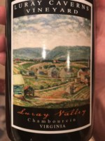 Luray Caverns Vineyard Chambourcin