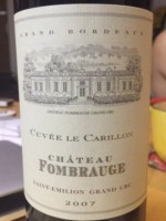 Château Fombrauge Cuvée Le Carillon Saint-Émilion Grand Cru
