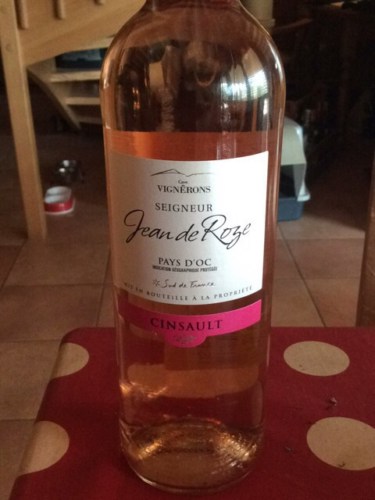 Cave des Vignerons de Saint-Chinian Seigneur Jean de Roze Cinsault ...
