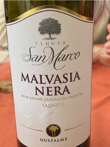 Cantine due Palme Tenuta San Marco Malvasia Nera | Vivino US