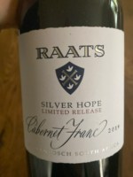 Raats Silver Hope Limited Release Cabernet Franc