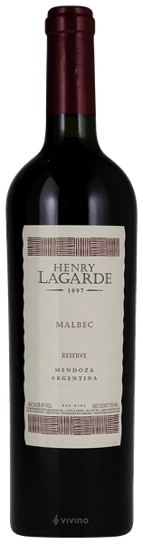 Lagarde Malbec Reserva