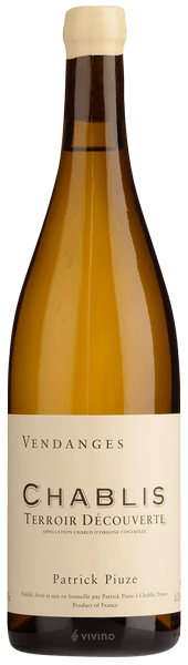 Patrick Piuze Terroir Découverte Chablis