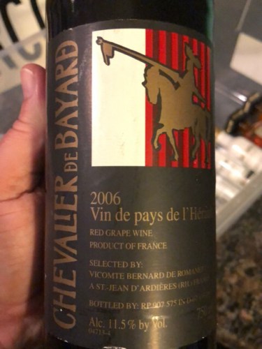 Vicomte Bernard de Romanet Chevalier de Bayard Rouge | Vivino English
