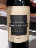 Fecovita Puente Sur Shiraz - Malbec