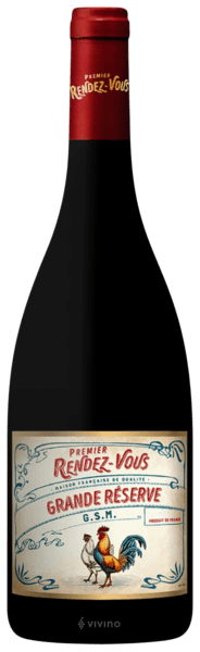 Vinho Premier Rendez-vous Tinto Seco França Grande Réserve Grenache, Mourvèdre, Syrah 2020 750ml