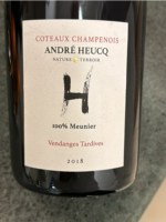 Heucq Pere & Fils Coteaux Champenois Vendanges Tardives Meunier