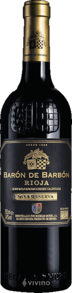 Barón de Barbón Rioja Reserva | Vivino English