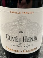 Tardieu-Laurent Cuvée Henri Vieilles Vignes Rouge