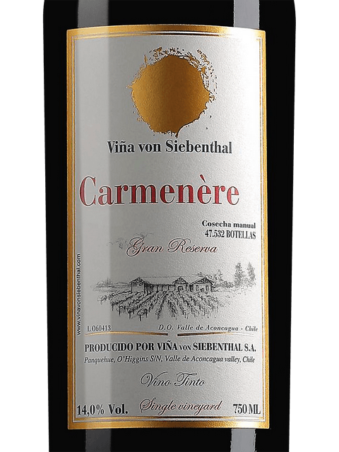 Carmenère Gran Reserva
