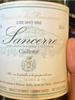 Domaine des Buissonnes Sancerre Caillotte