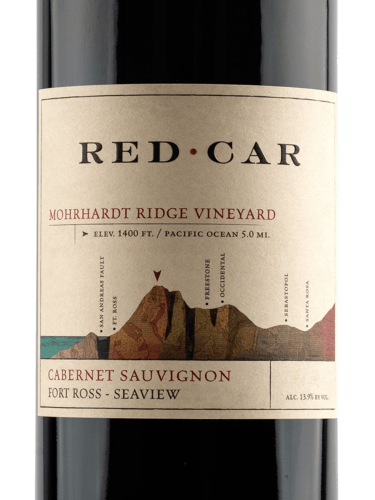 Red Car Mohrhardt Ridge Vineyard Cabernet Sauvignon | Vivino English